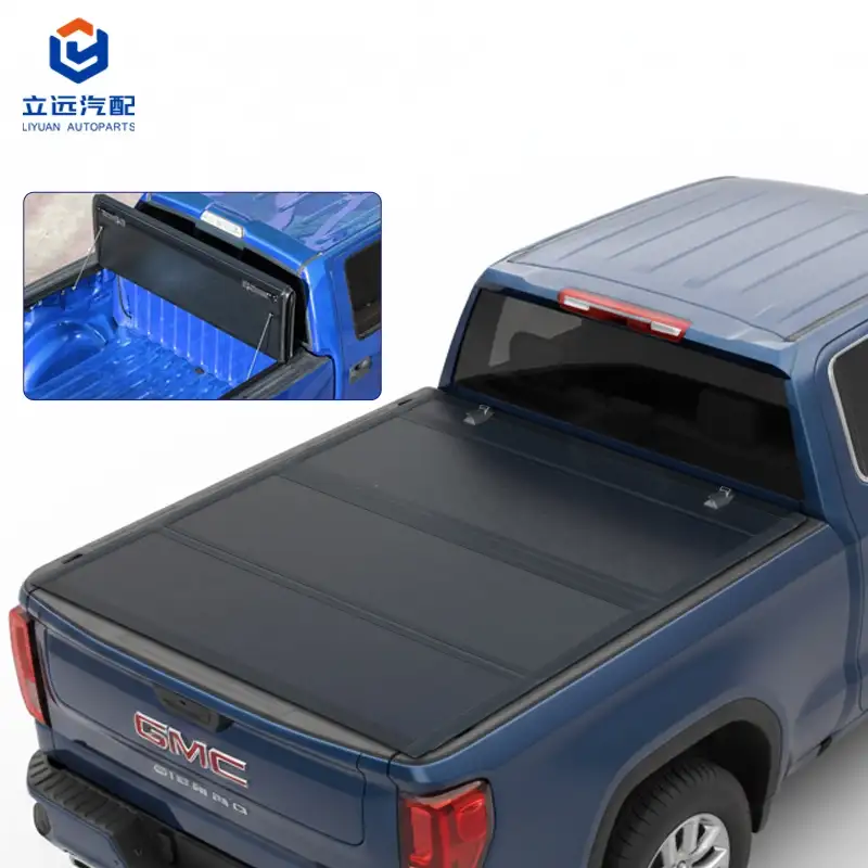 Why Choose a Low Profile Hard Quad-Fold Tonneau Cover for GMC?