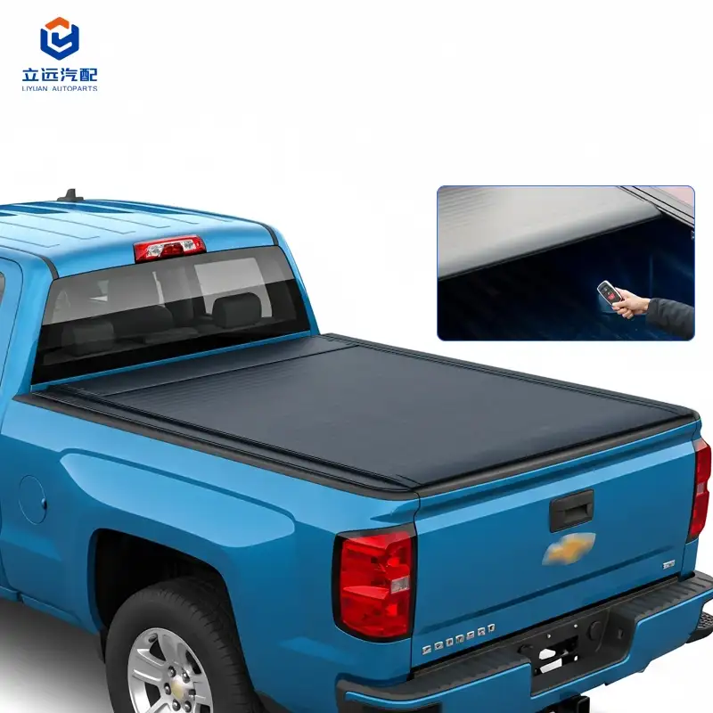 Electric Hard Aluminum Retractable Tonneau Cover for Chevrolet Dodge