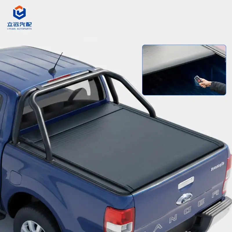 Electric Hard Aluminum Retractable Tonneau Cover for Ford Jeep