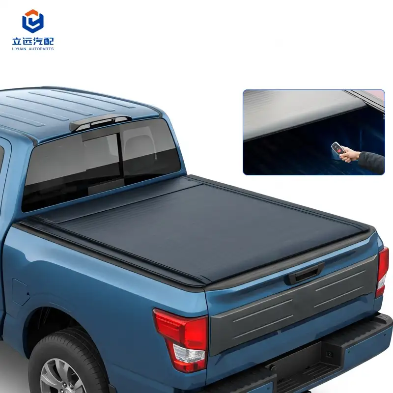 Electric Hard Aluminum Retractable Tonneau Cover for Nissan Mitsubishi