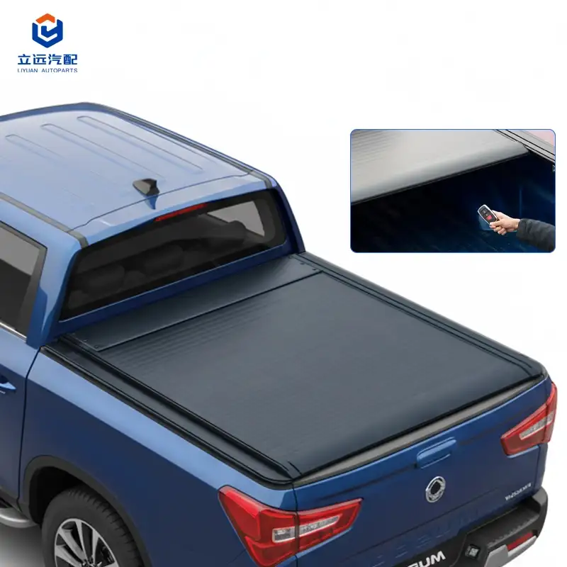 Electric Hard Aluminum Retractable Tonneau Cover for Ssangyong