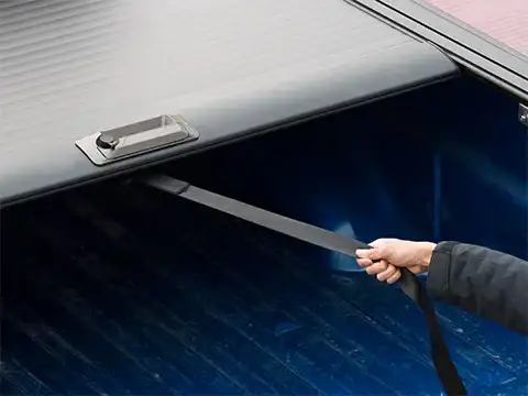 Manual Hard Aluminum Retractable Tonneau Cover for Ford Jeep