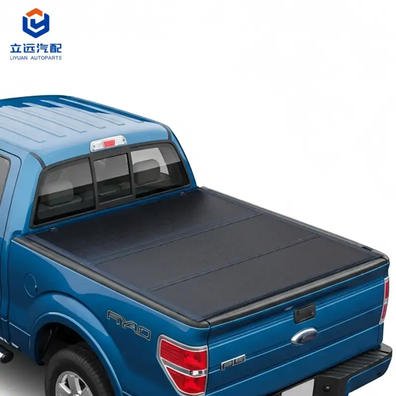 Low Profile Hard Tri-Fold Tonneau Cover for Ford