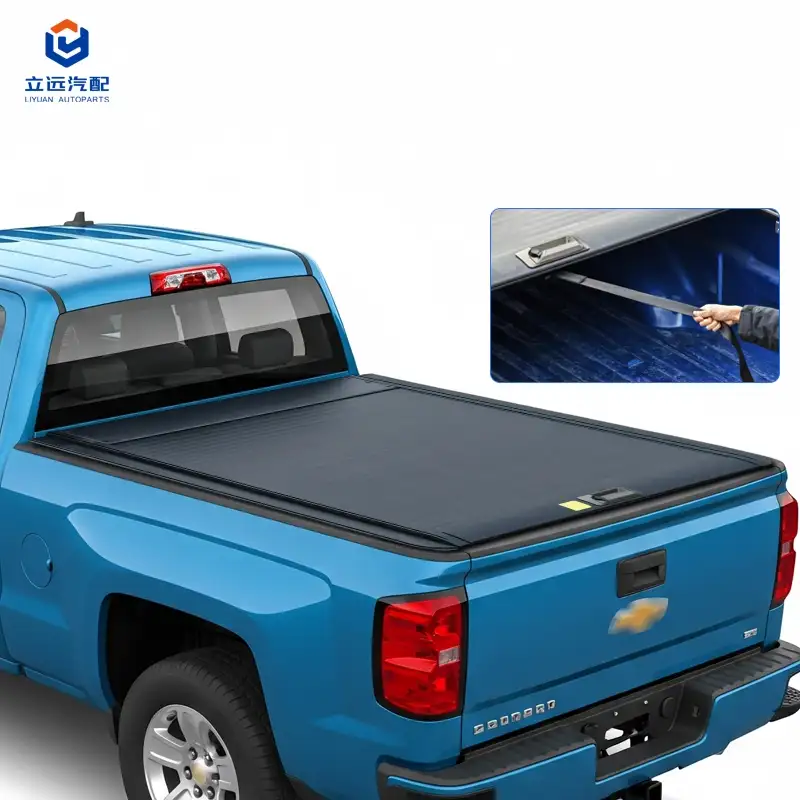Manual Hard Aluminum Retractable Tonneau Cover for Chevrolet Dodge
