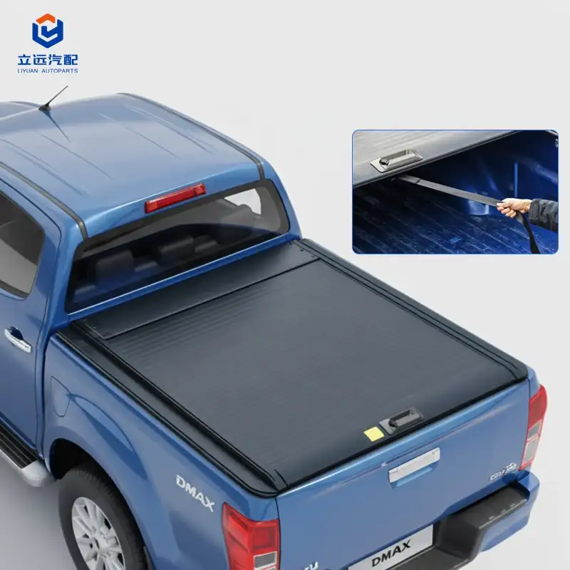Manual Hard Aluminum Retractable Tonneau Cover for Isuzu