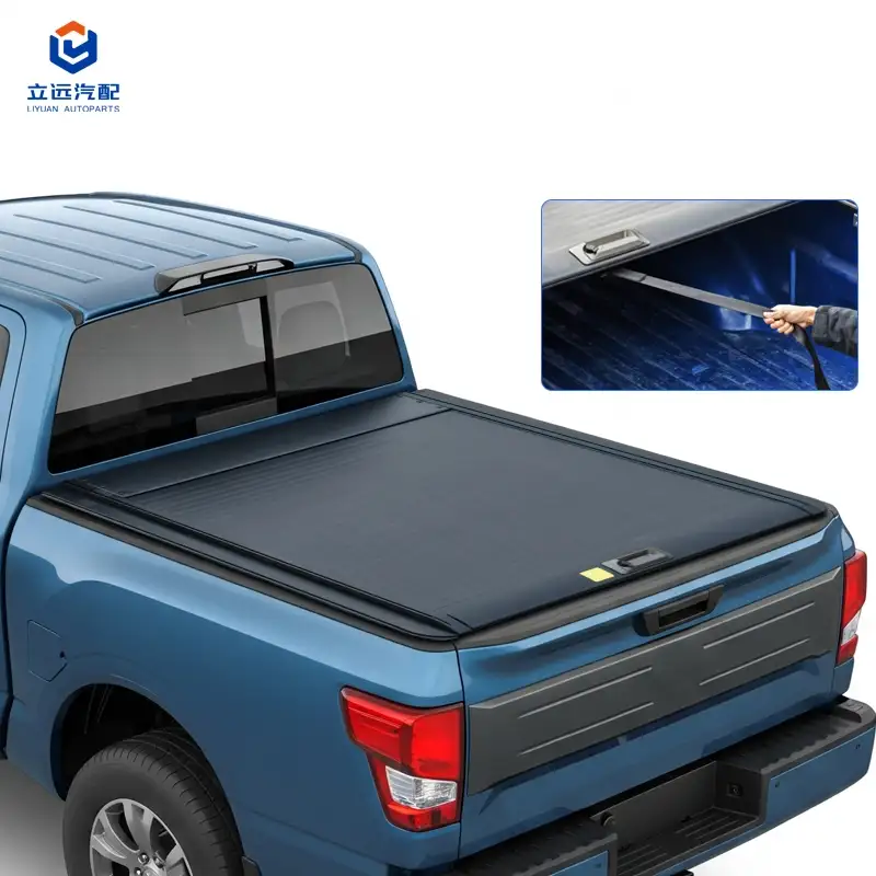 Manual Hard Aluminum Retractable Tonneau Cover for Nissan Mitsubishi