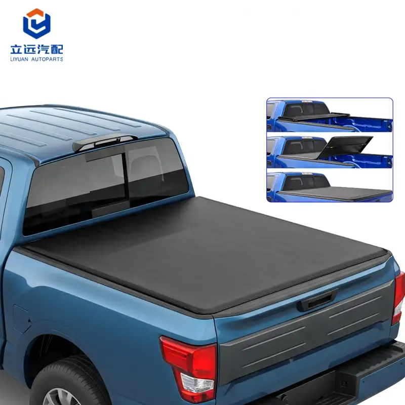 Soft Vinyl Tri-Fold Tonneau Cover for Nissan Suzuki