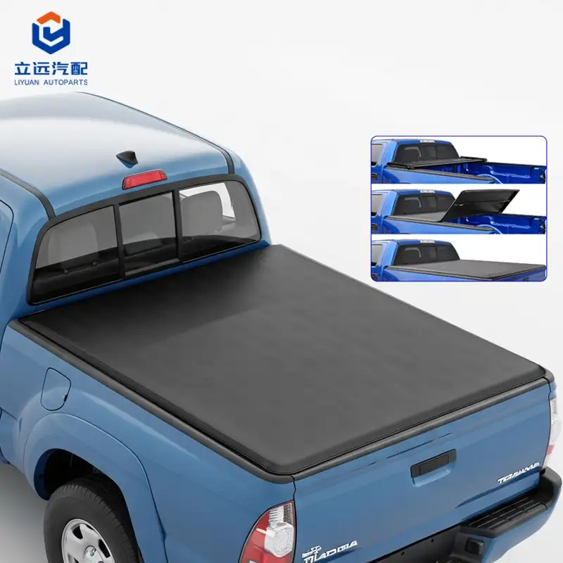 Soft Vinyl Tri-Fold Tonneau Cover for Toyota